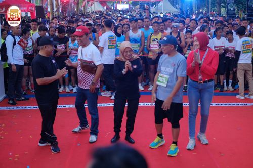 Race photo from Kediri Half Marathon 2024