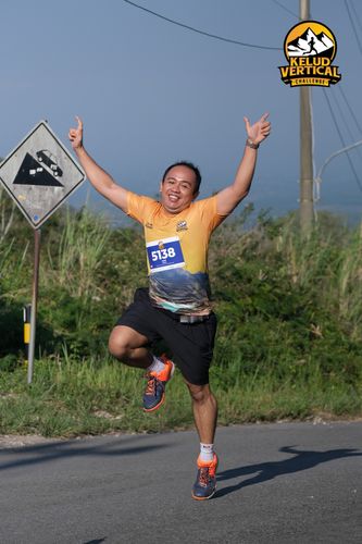 Race photo from Kelud Vertical Challenge 2024