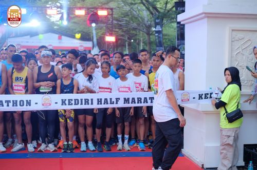 Race photo from Kediri Half Marathon 2024