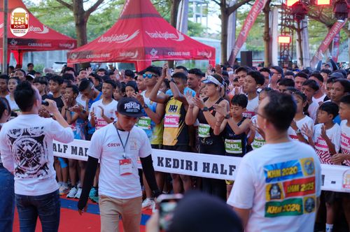 Race photo from Kediri Half Marathon 2024