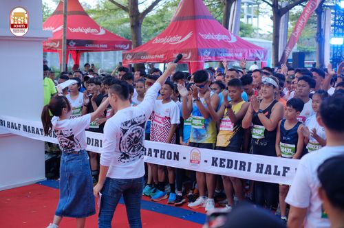 Race photo from Kediri Half Marathon 2024
