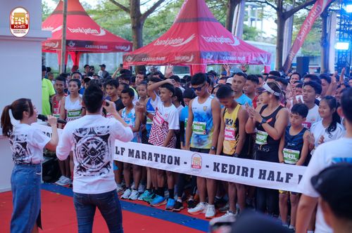 Race photo from Kediri Half Marathon 2024