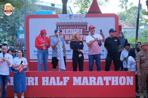 Race photo from Kediri Half Marathon 2024