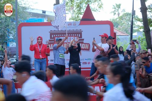 Race photo from Kediri Half Marathon 2024