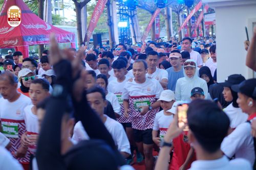 Race photo from Kediri Half Marathon 2024
