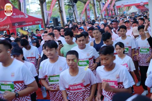 Race photo from Kediri Half Marathon 2024
