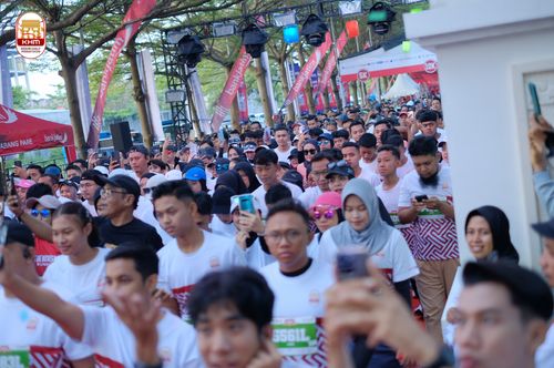 Race photo from Kediri Half Marathon 2024