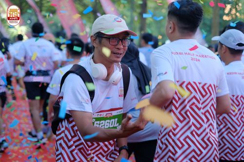 Race photo from Kediri Half Marathon 2024