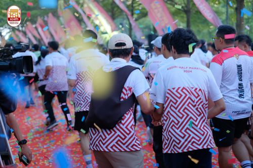Race photo from Kediri Half Marathon 2024