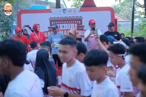 Race photo from Kediri Half Marathon 2024