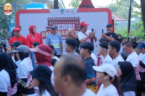 Race photo from Kediri Half Marathon 2024