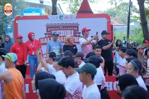Race photo from Kediri Half Marathon 2024