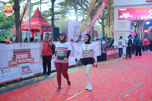 Race photo from Kediri Half Marathon 2024