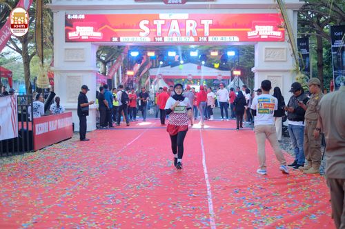 Race photo from Kediri Half Marathon 2024