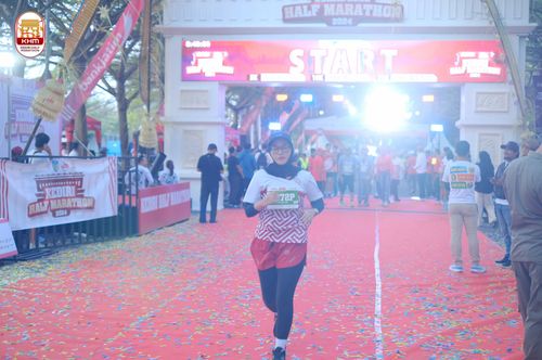 Race photo from Kediri Half Marathon 2024