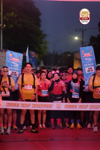 Race photo from Kediri Half Marathon 2025
