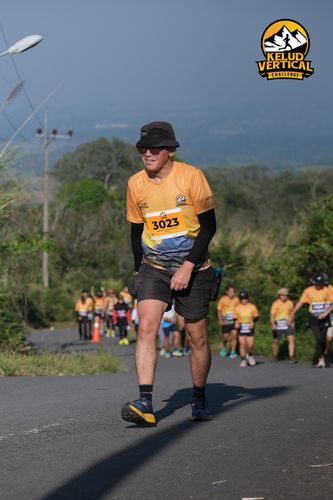 Race photo from Kelud Vertical Challenge 2024