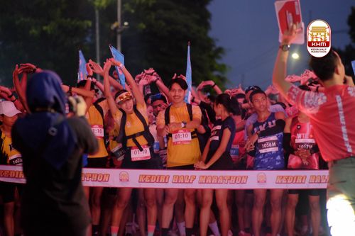 Race photo from Kediri Half Marathon 2025