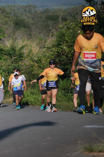 Race photo from Kelud Vertical Challenge 2024