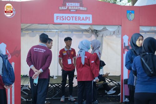 Race photo from Kediri Half Marathon 2024