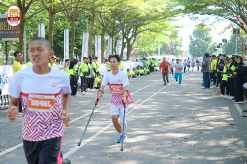 Race photo from Kediri Half Marathon 2024