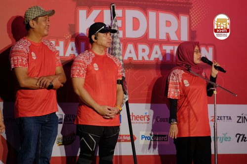Race photo from Kediri Half Marathon 2025