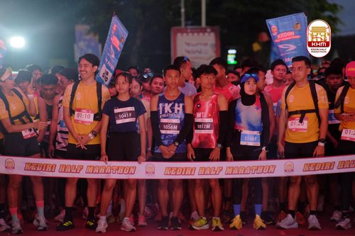 Race photo from Kediri Half Marathon 2025