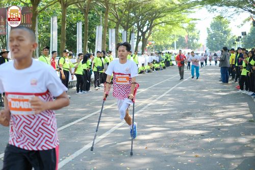 Race photo from Kediri Half Marathon 2024