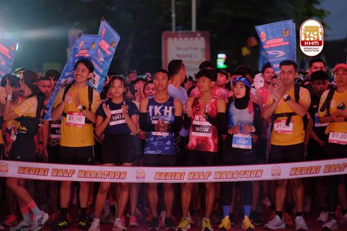 Race photo from Kediri Half Marathon 2025