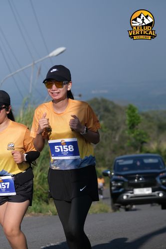 Race photo from Kelud Vertical Challenge 2024