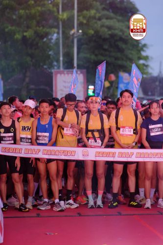 Race photo from Kediri Half Marathon 2025