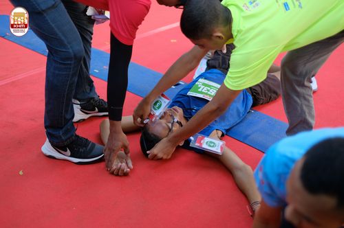 Race photo from Kediri Half Marathon 2024
