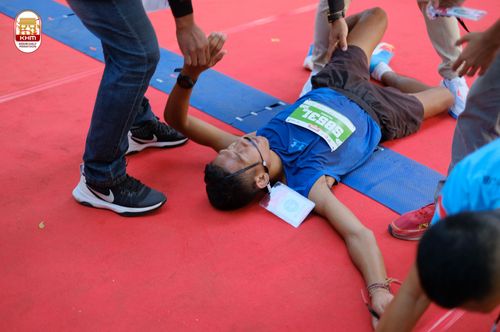 Race photo from Kediri Half Marathon 2024