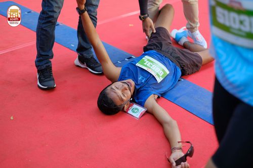 Race photo from Kediri Half Marathon 2024