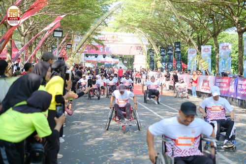 Race photo from Kediri Half Marathon 2024