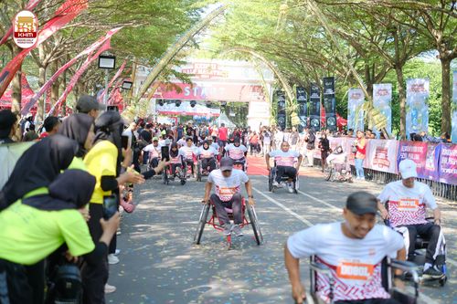 Race photo from Kediri Half Marathon 2024