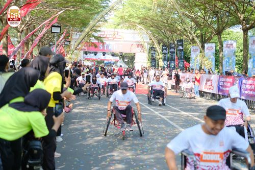 Race photo from Kediri Half Marathon 2024