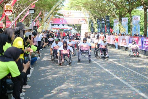Race photo from Kediri Half Marathon 2024