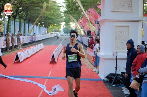 Race photo from Kediri Half Marathon 2024