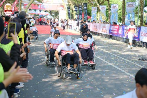 Race photo from Kediri Half Marathon 2024