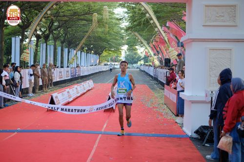 Race photo from Kediri Half Marathon 2024