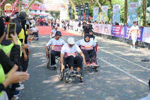 Race photo from Kediri Half Marathon 2024