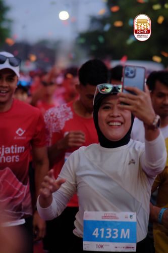 Race photo from Kediri Half Marathon 2025