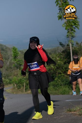 Race photo from Kelud Vertical Challenge 2024