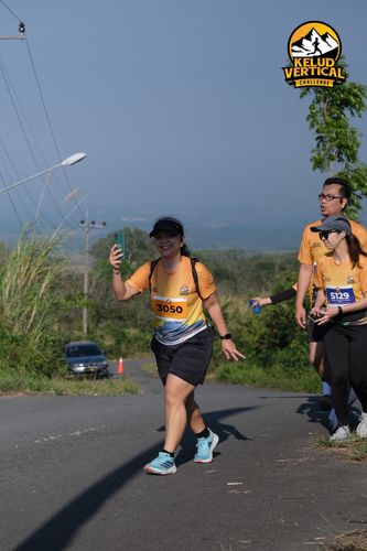 Race photo from Kelud Vertical Challenge 2024