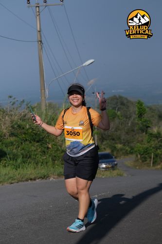 Race photo from Kelud Vertical Challenge 2024