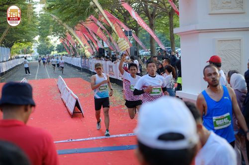 Race photo from Kediri Half Marathon 2024