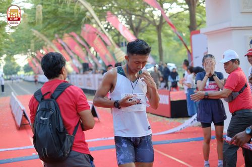 Race photo from Kediri Half Marathon 2024