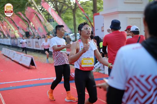 Race photo from Kediri Half Marathon 2024