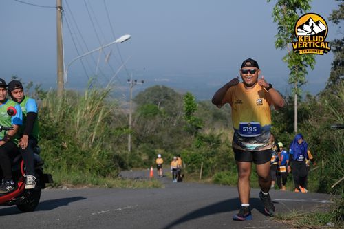 Race photo from Kelud Vertical Challenge 2024